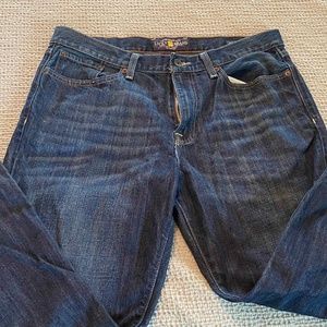 Men's Lucky brand 34/30 vintage straight jeans